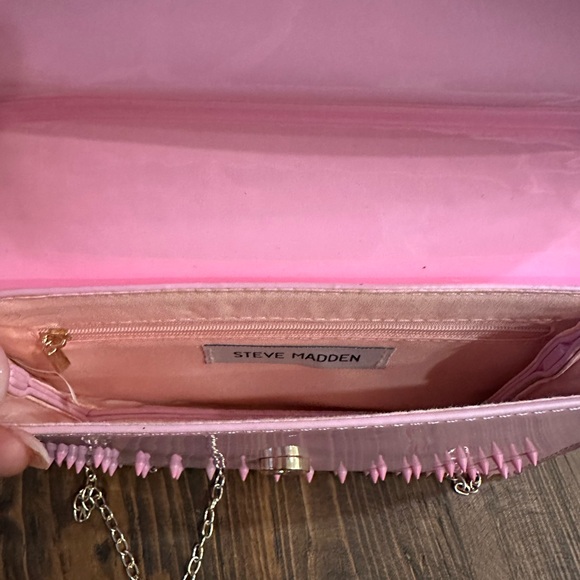 Steve Madden pink clutch - Picture 4 of 4